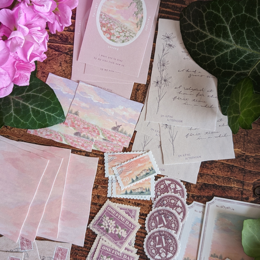 Pochette Stickers Paysages Bucoliques – Mind Wave