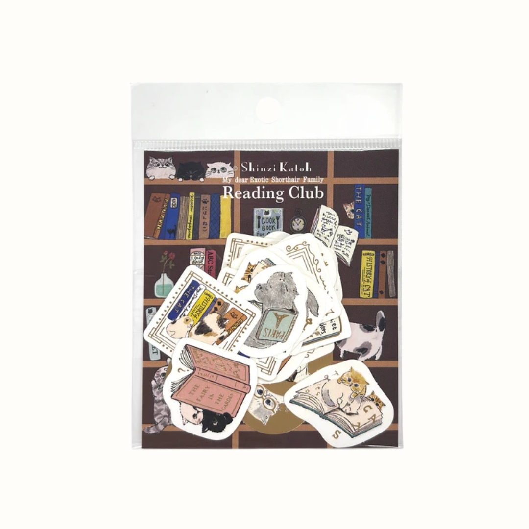 Pochette de Stickers Club de Lecture Shinzi Katoh