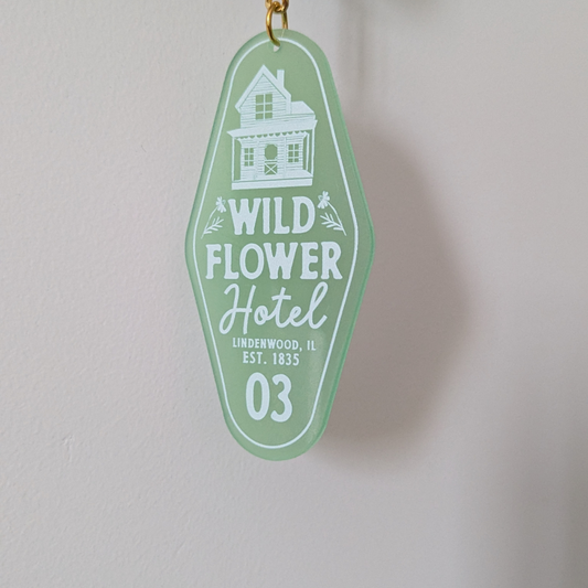 Katie Daisy Porte-Clés Wild Flower Hotel