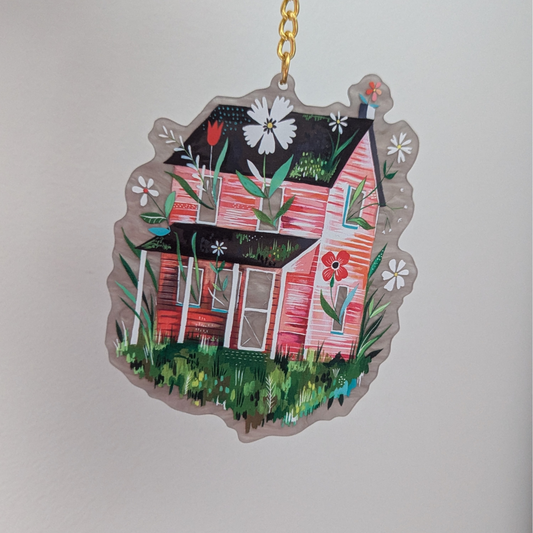 Katie Daisy Porte-Clés Prairie House