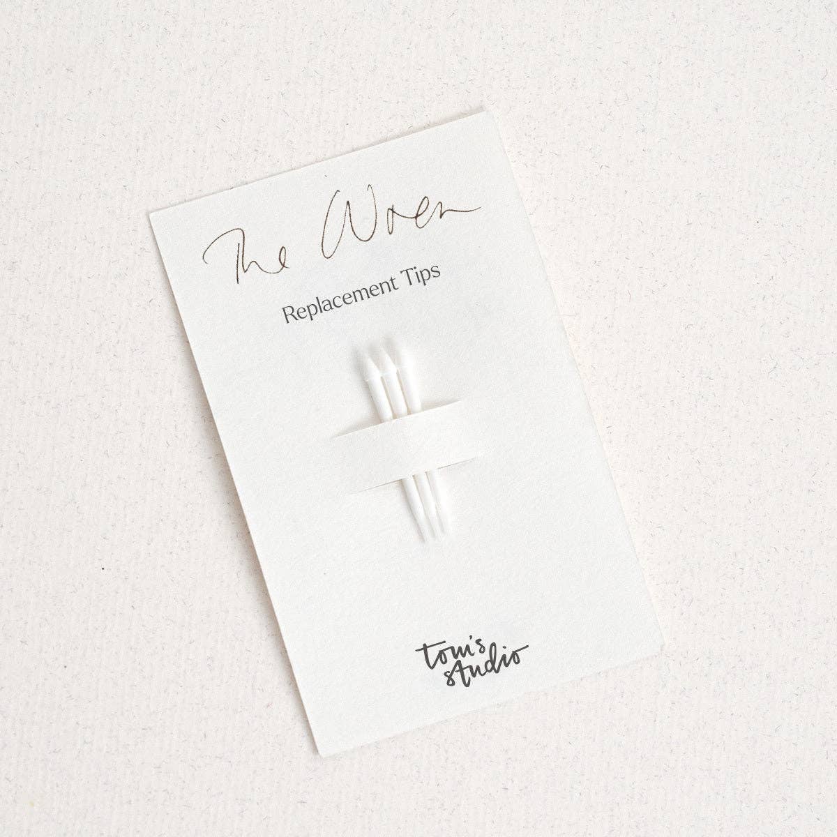 Lot de 3 pointes d'écriture rechargeables fabriquées au Japon pour un stylo Wren.