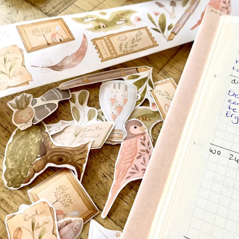 Mais ce n'est pas tout, chaque illustration est Ă©galement conçue pour ĂȘtre dĂ©coupĂ©e individuellement, vous offrant ainsi une infinitĂ© de possibilitĂ©s dĂ©coratives.