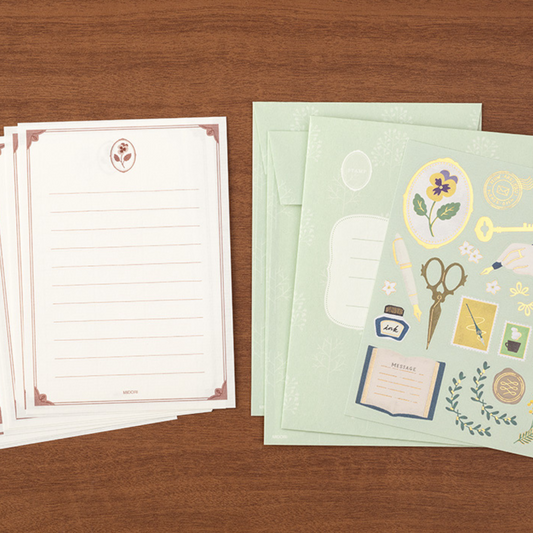 Papier à Lettres Collage Letter Correspondance - Midori