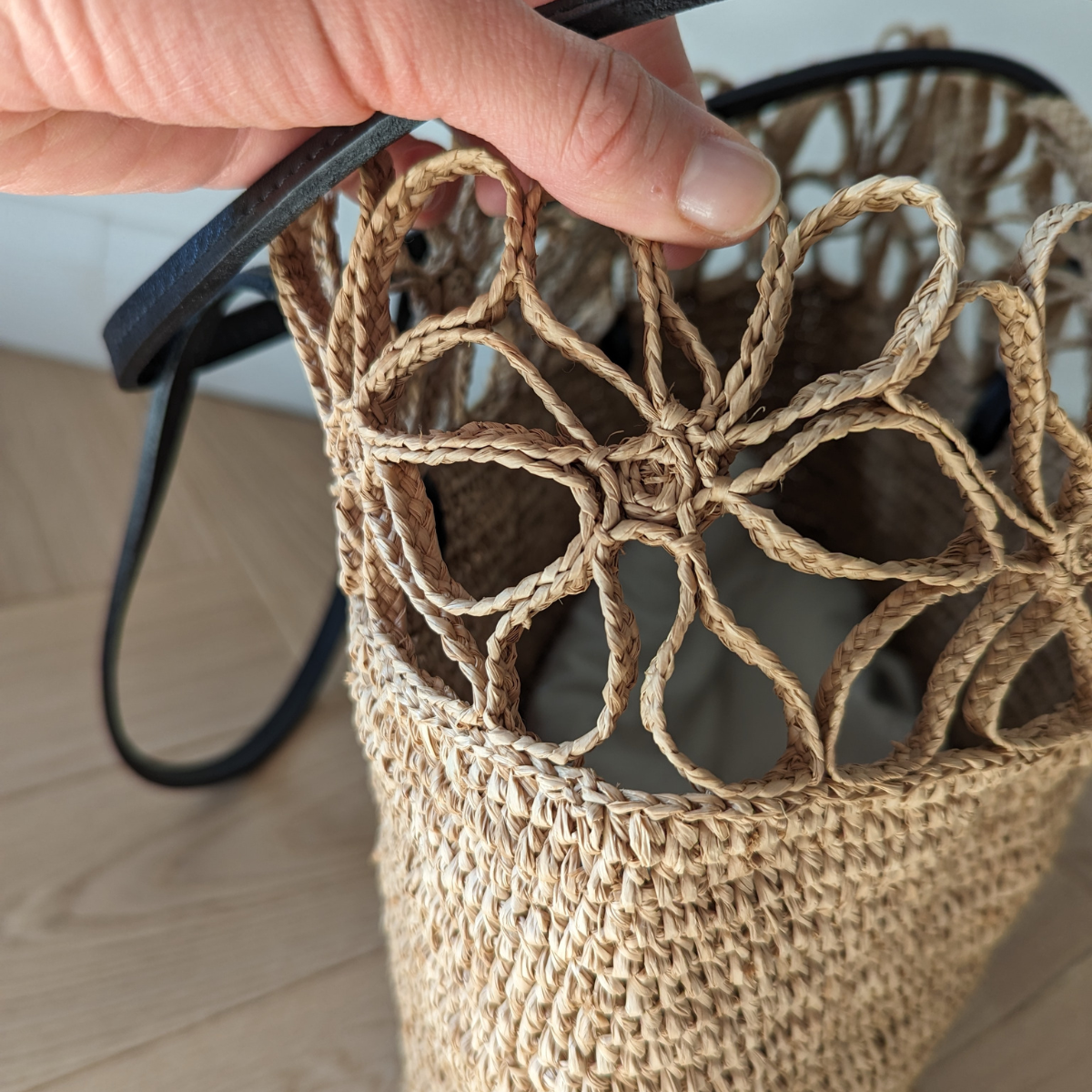 Sac en Raphia Flo