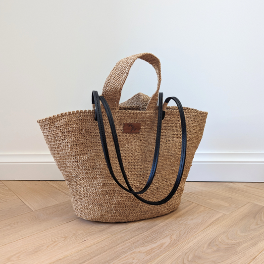 Sac en Raphia Madagascar Olivia