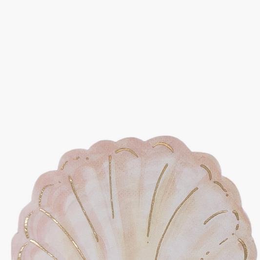 Serviettes en Papier Coquillage (x 16)