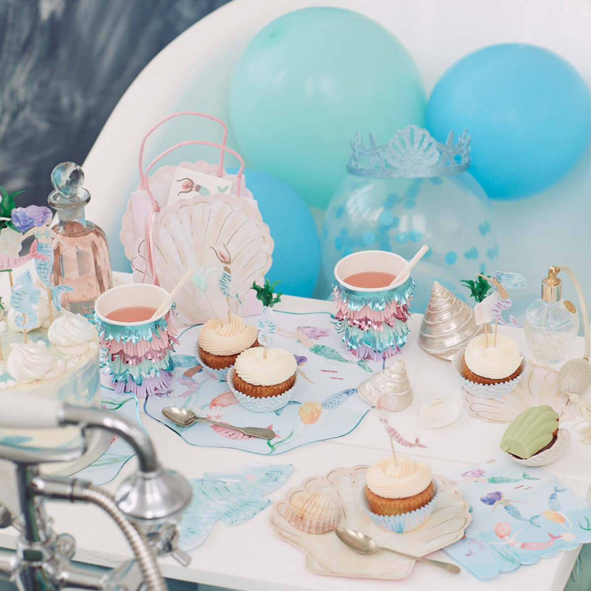 Serviettes en Papier Coquillage (x 16)