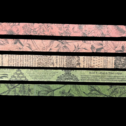 Que vous souhaitiez décorer vos albums photos, personnaliser vos cartes postales, vos cahiers ou créer des emballages cadeaux uniques, ce lot de 5 masking tapes est parfait pour cela.