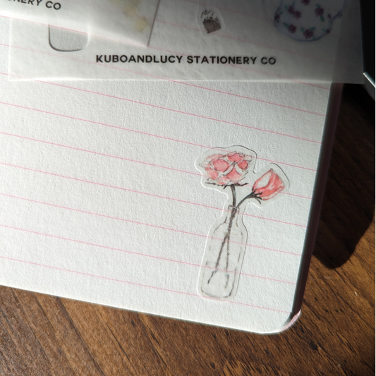 Set d'Autocollants Washi Tea Party 2 feuilles