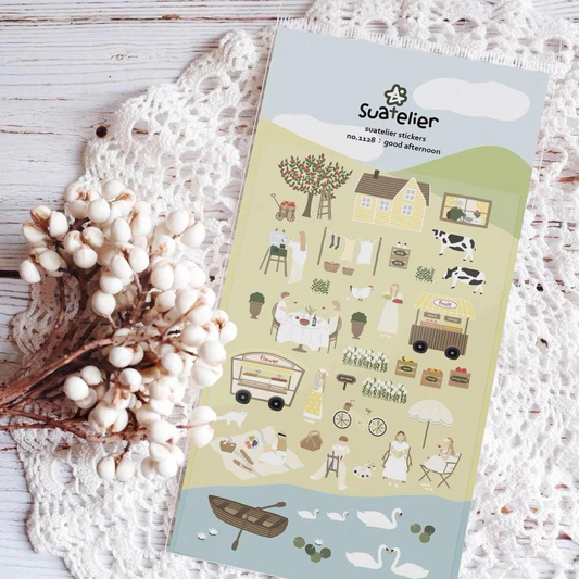 Stickers Suatelier Bon Après-Midi