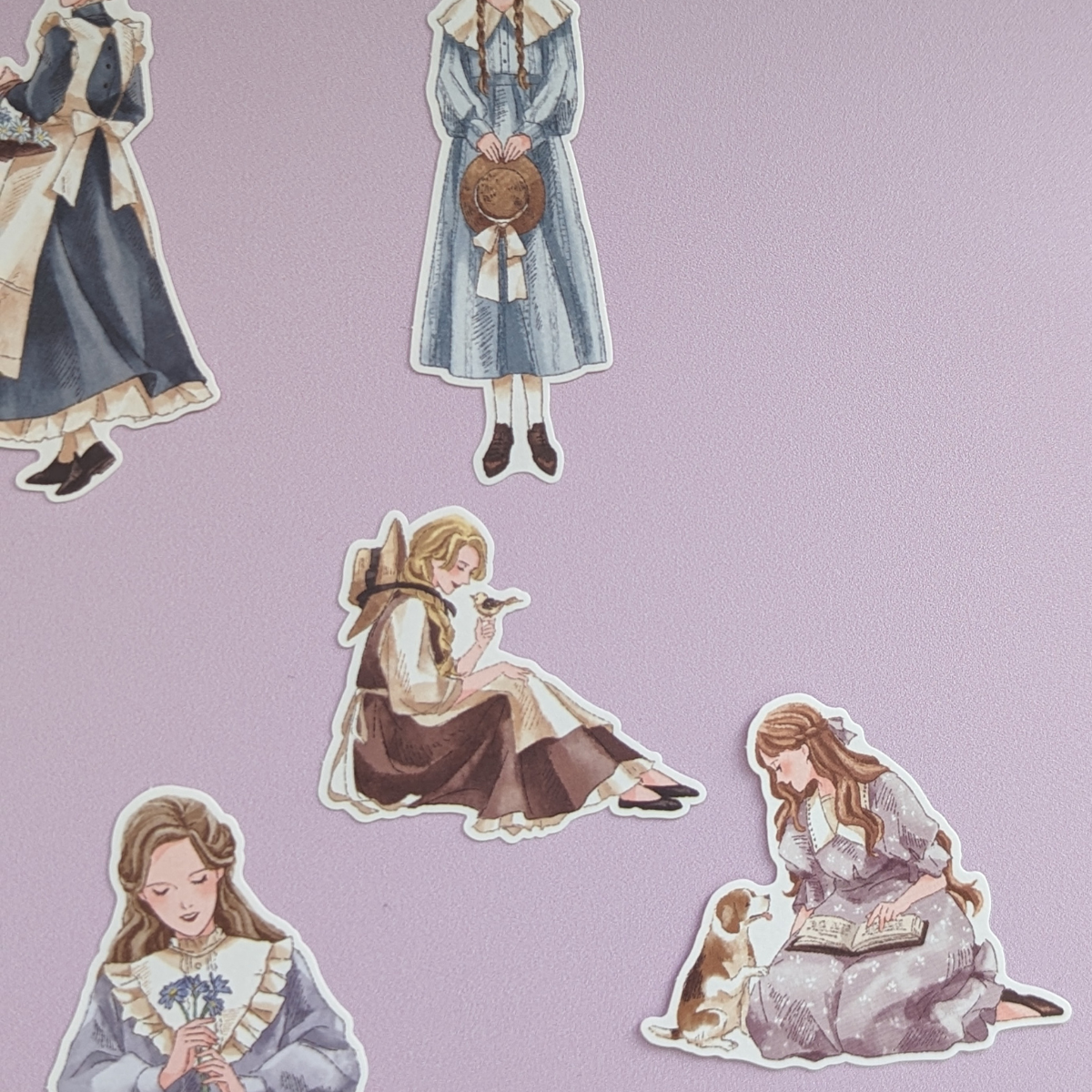 Stickers Demoiselles à la Campagne