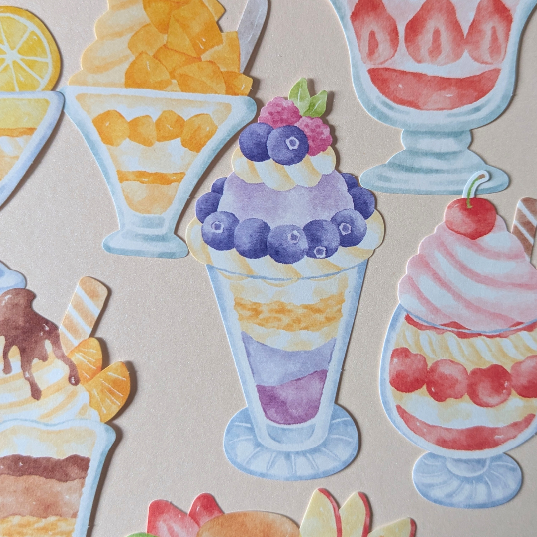 Pochette Grands Stickers Glaces Mind Wave
