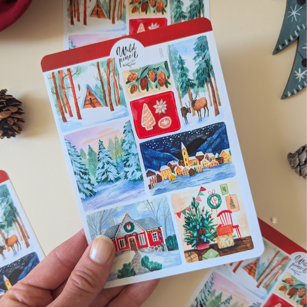 Stickers Noël - Wild Pencil