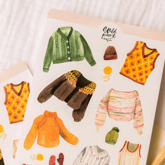 Stickers Pulls d'Hiver - Wild Pencil
