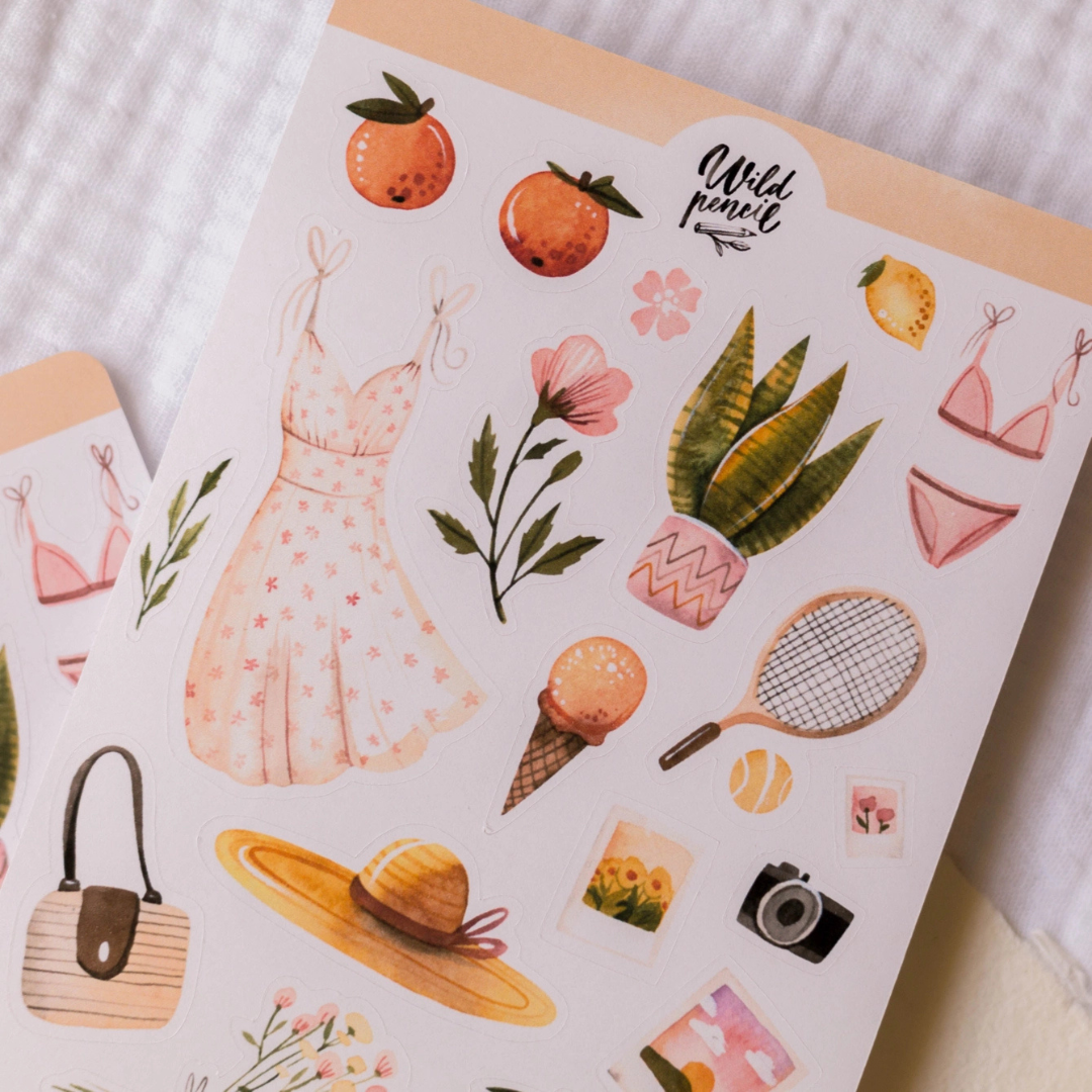 Stickers Les Beaux Jours Wild Pencil