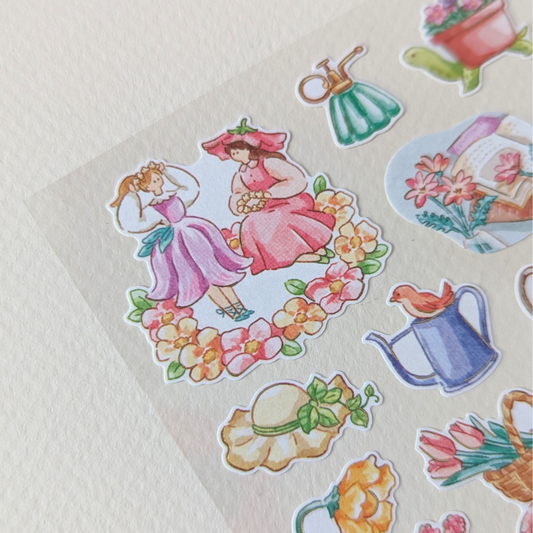 Planche de Stickers Jardin Merveilleux Mind Wave