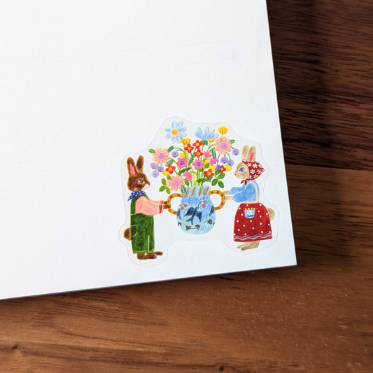 Stickers Aiko Fukawa Rabbit Garden