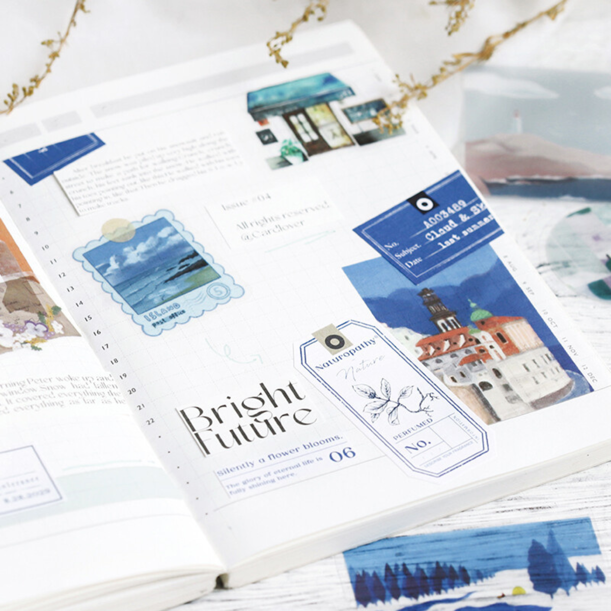Laissez-vous tenter par une escapade sous la lune ou par une exploration des côtes d'Islande, grâce à cette pochette de 45 stickers. Chacun d'eux évoque la beauté et la magie de la nature, des nuits étoilées et des aventures en plein air.