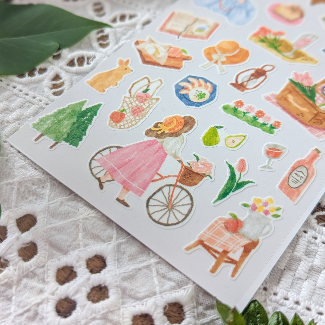 Stickers Mind Wave – Pique-nique & balade fleurie