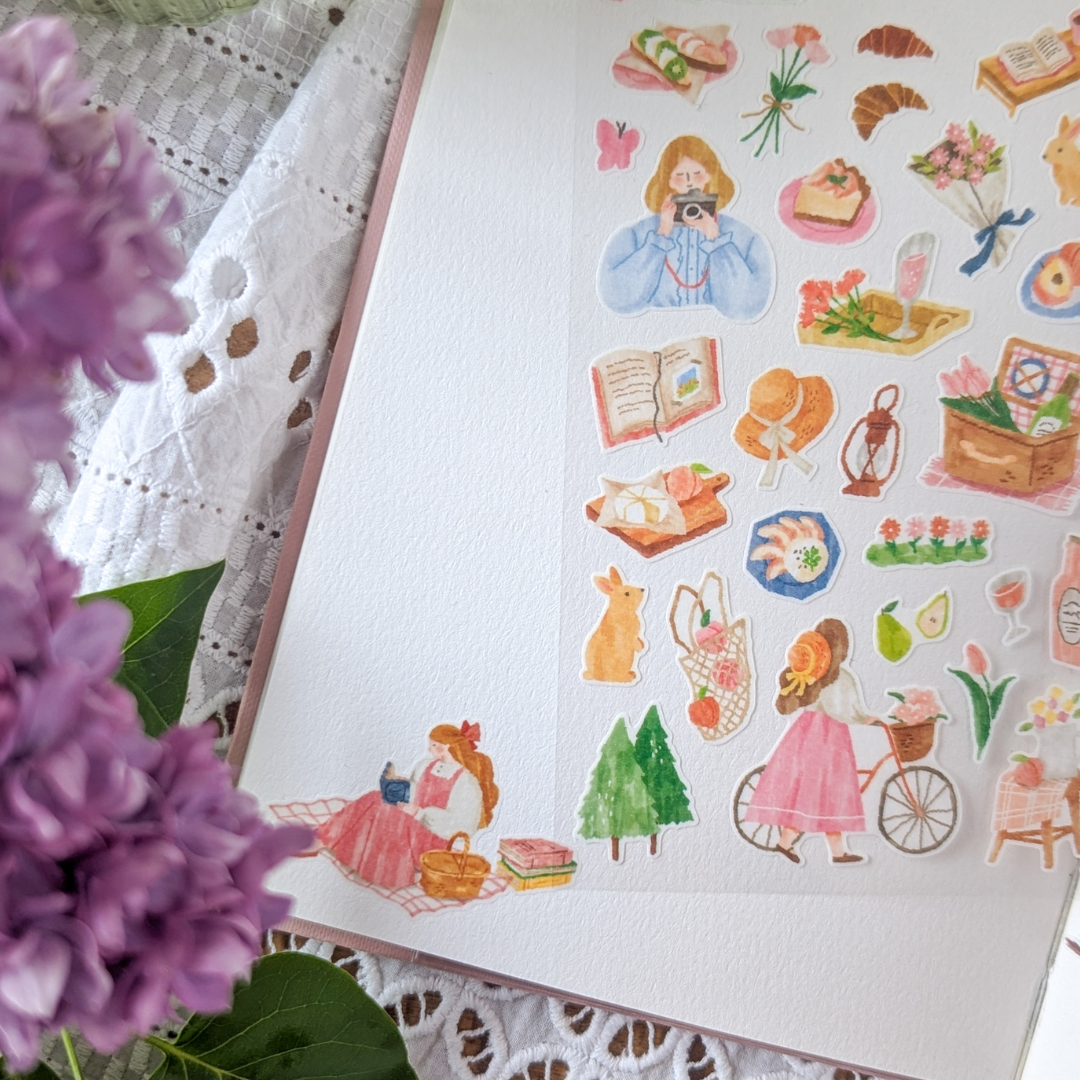 Stickers Mind Wave – Pique-nique & balade fleurie