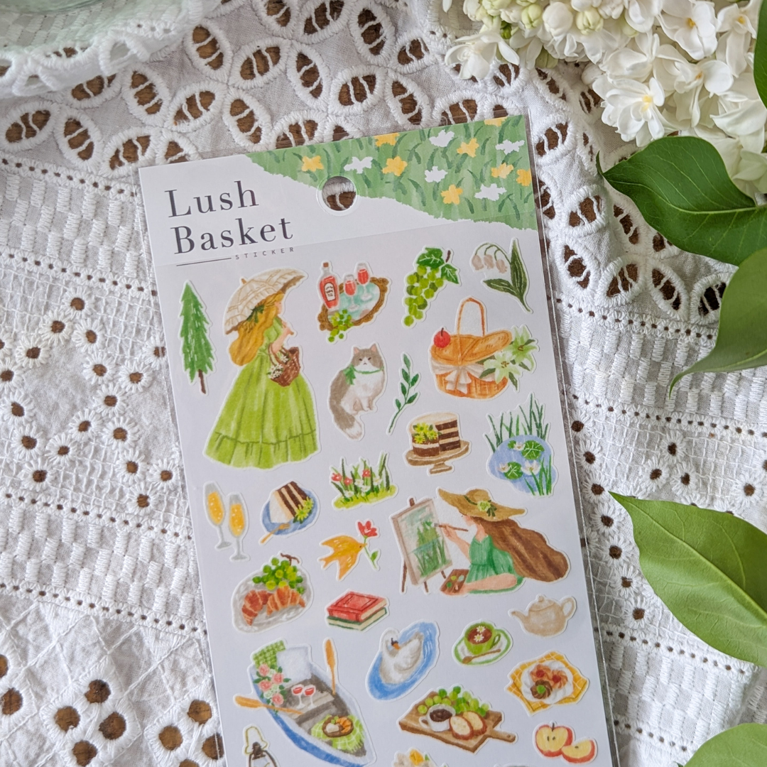 Stickers Mind Wave – Pique-nique champêtre & peinture en plein air