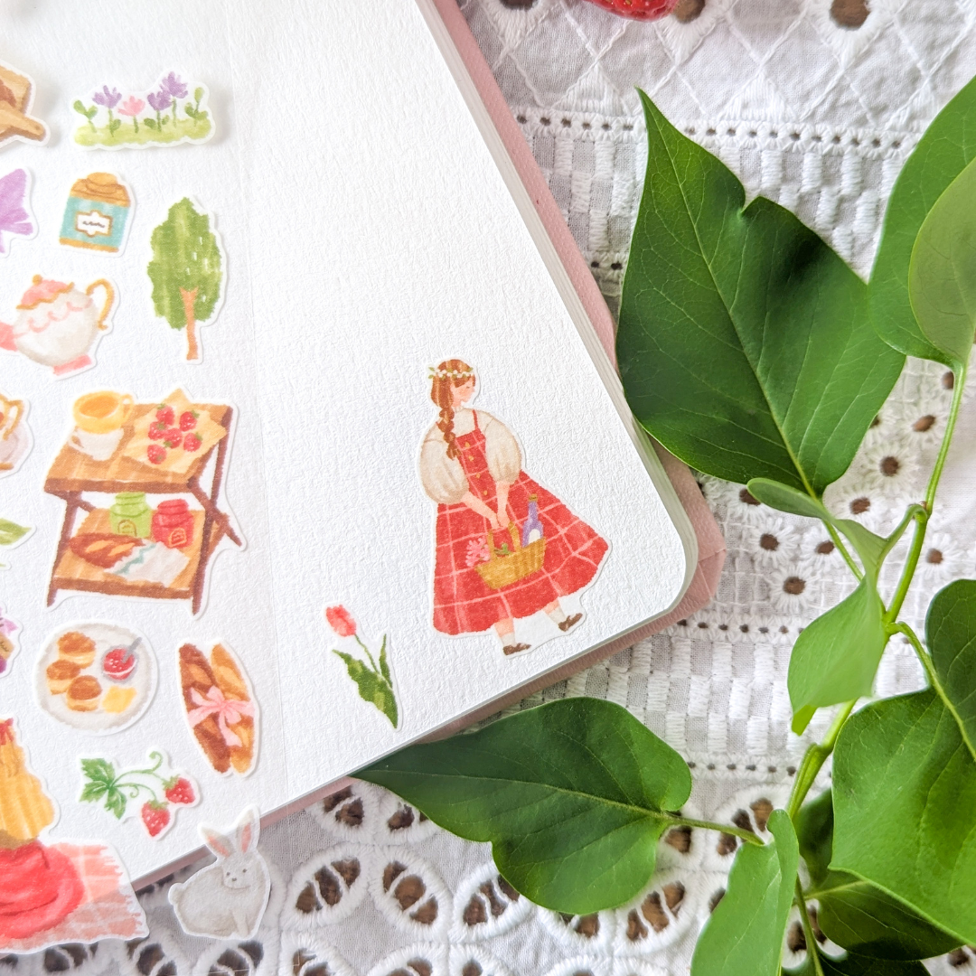 Stickers Mind Wave – Pique-nique & fraises des bois