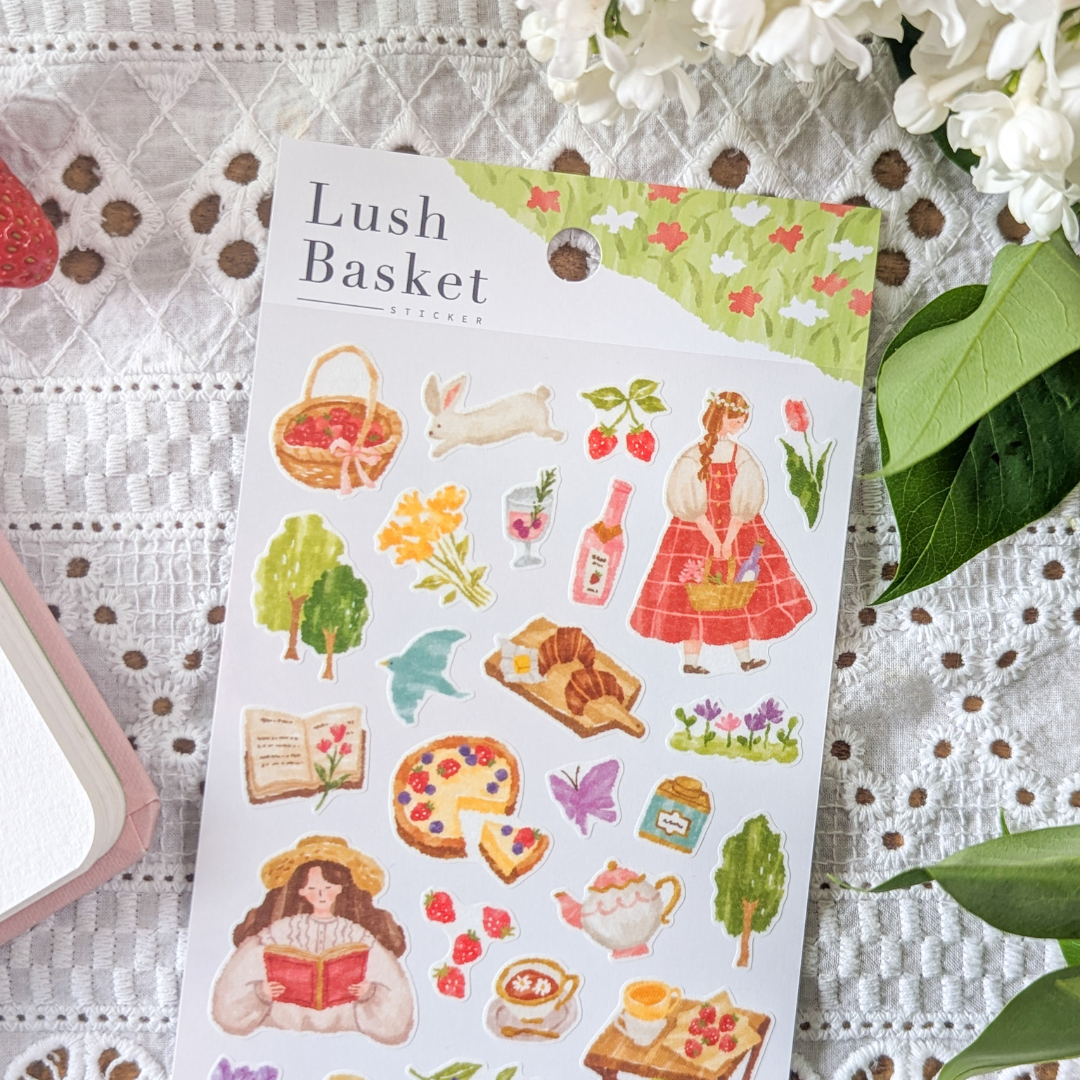 Stickers Mind Wave – Pique-nique & fraises des bois