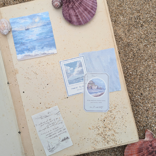 Pochette Stickers Bord de Mer – Mind Wave