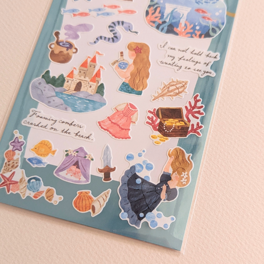 Stickers La Petite Sirène - Mind Wave