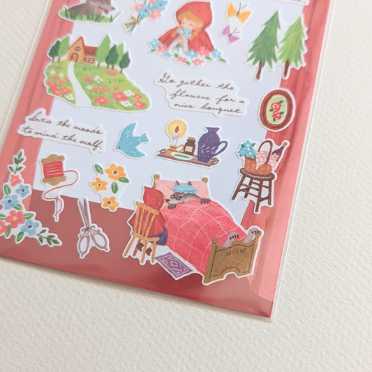 Stickers Le Petit Chaperon Rouge - Mind Wave