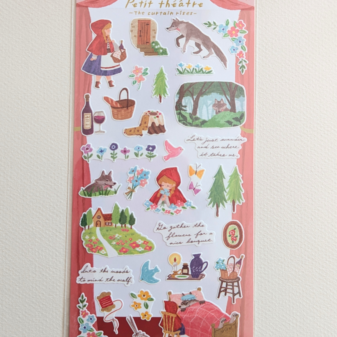 Stickers Le Petit Chaperon Rouge - Mind Wave
