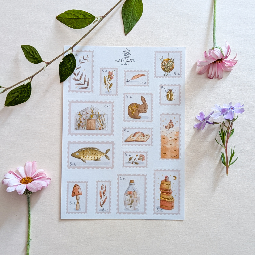 Stickers – Collection Timbres Poétiques