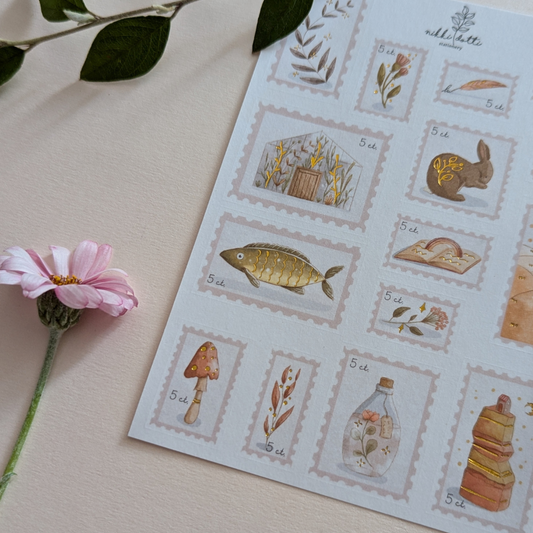 Stickers – Collection Timbres Poétiques