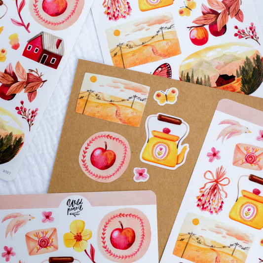 Stickers Été Indien - Wild Pencil