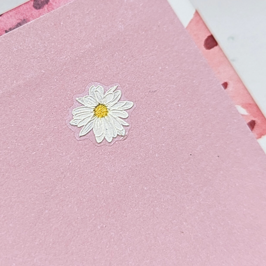 Mini Stickers en Relief Marguerites