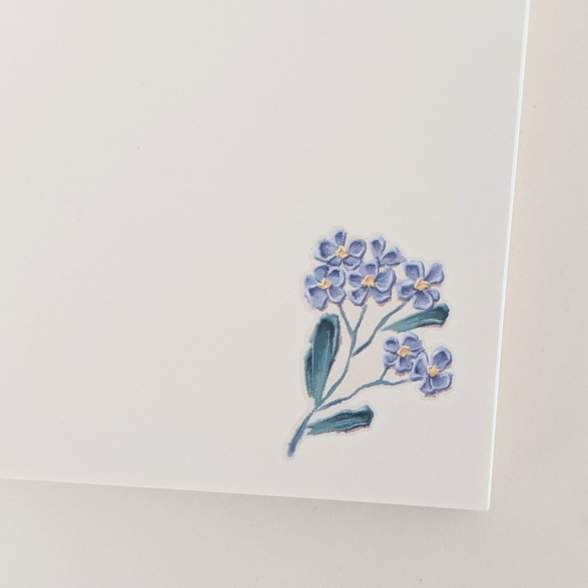 Planche de Stickers Mind Wave Fleurs Peinture à l'Huile