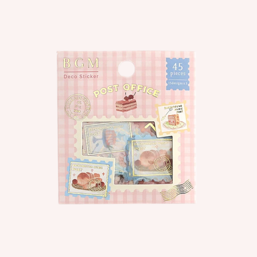 Stickers Timbres Tea Time - BGM