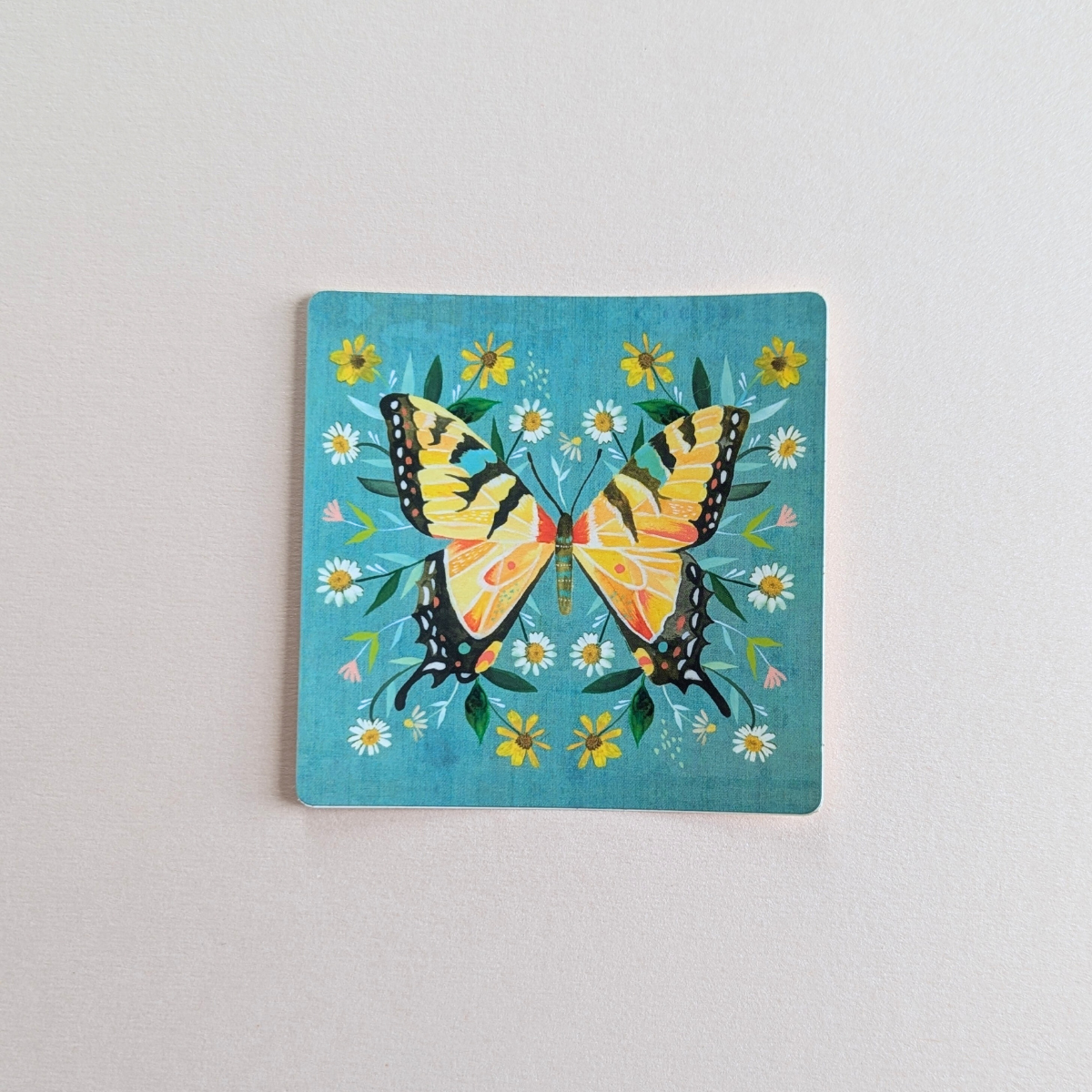 Autocollant Katie Daisy Papillon