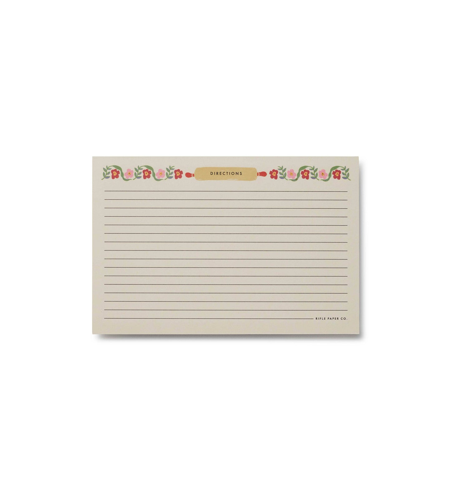 Paquet de 12 fiches de recettes Home Sweet Home Rifle Paper Co