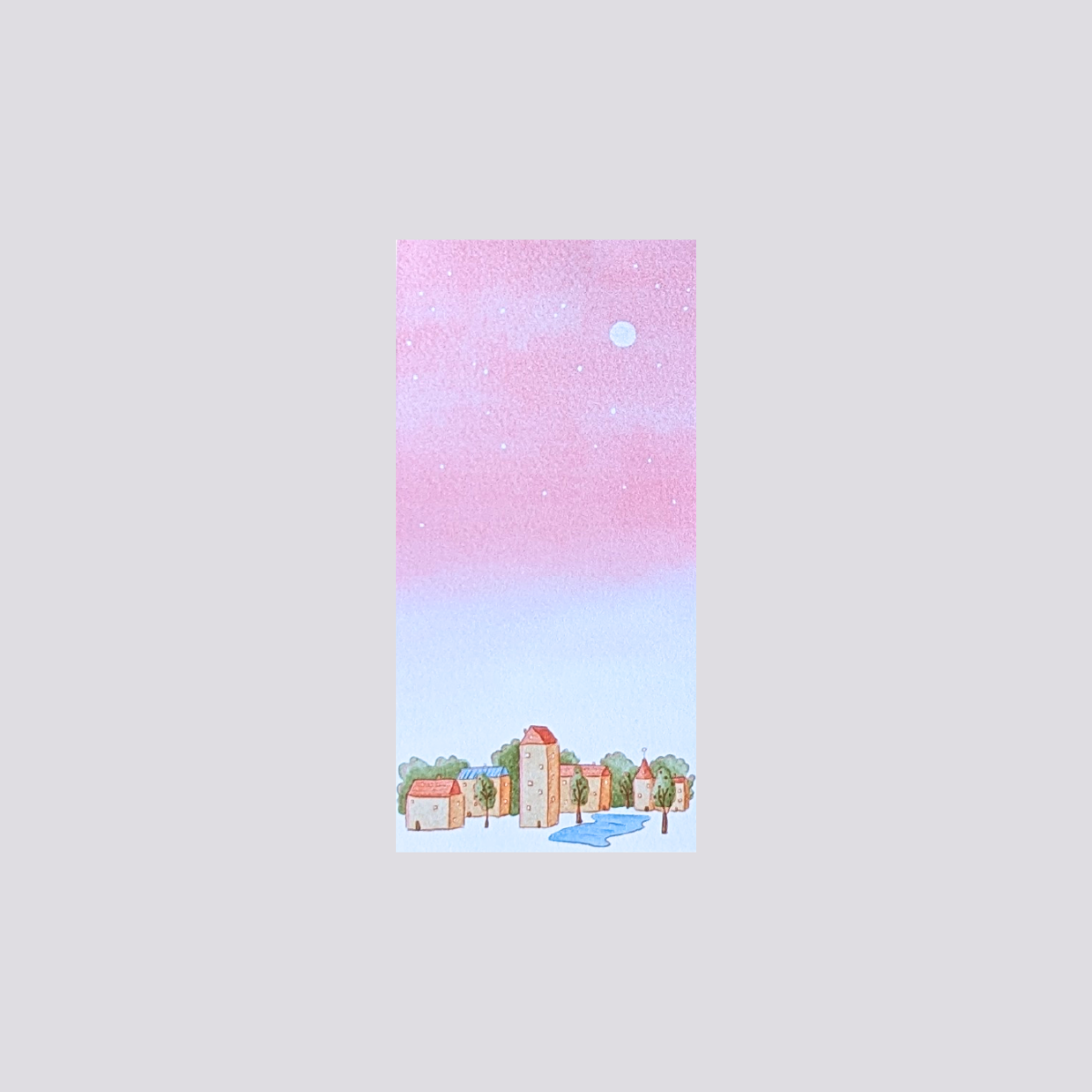 Mini Bloc-Notes Village de Nikki Dotti