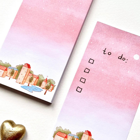 Mini Bloc-Notes Village de Nikki Dotti