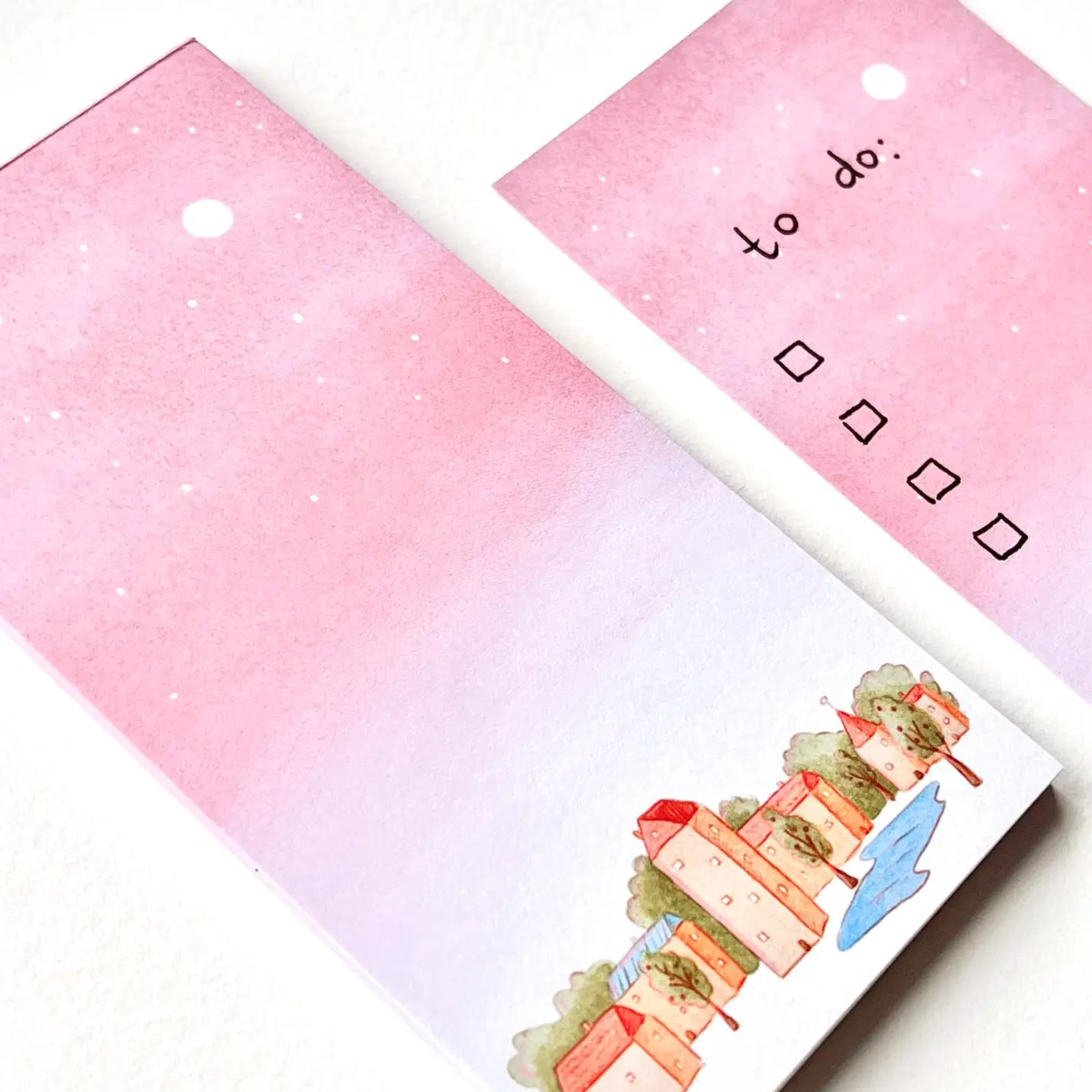 Mini Bloc-Notes Village de Nikki Dotti