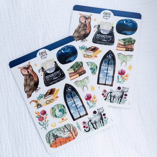 Stickers Dark Academia Wild Pencil