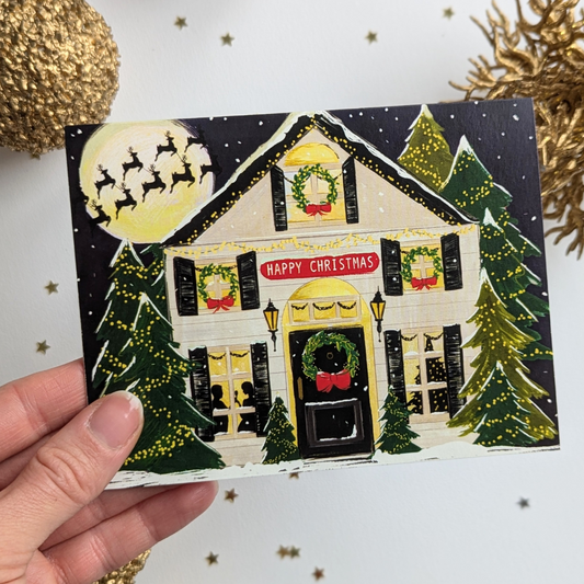 Carte de Vœux Happy Christmas