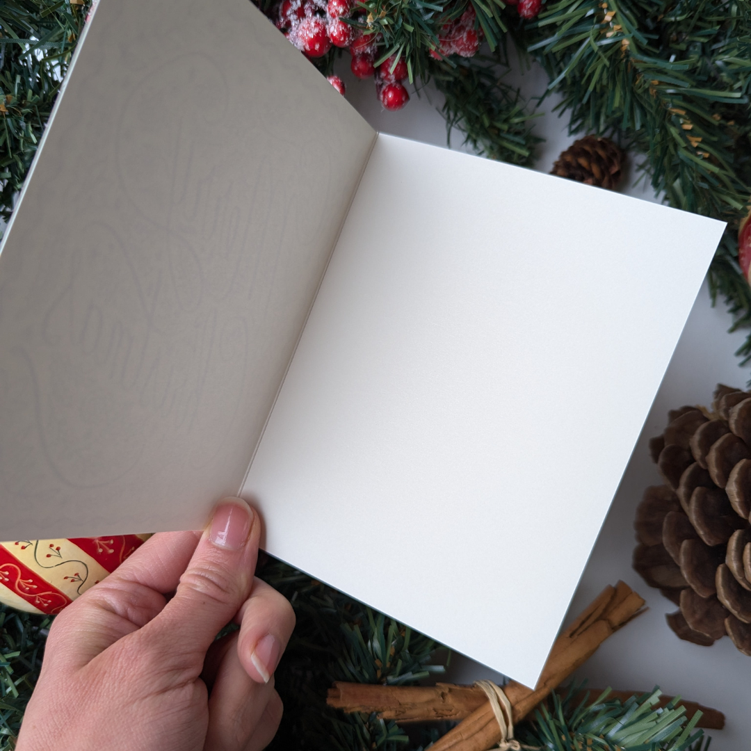 Carte De Noël Merry Christmas