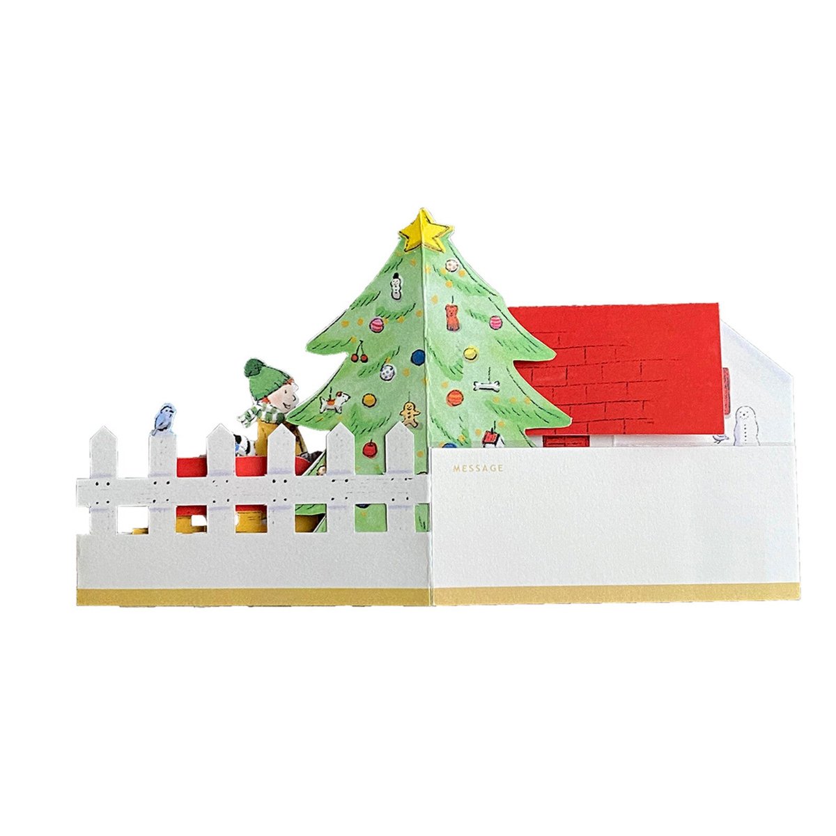 Carte Pop-Up Maison et Enfants