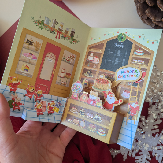 Carte Pâtisserie de Noël