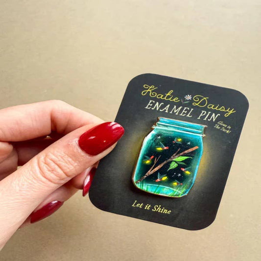 Pin's en émail Bocal de Lucioles Katie Daisy
