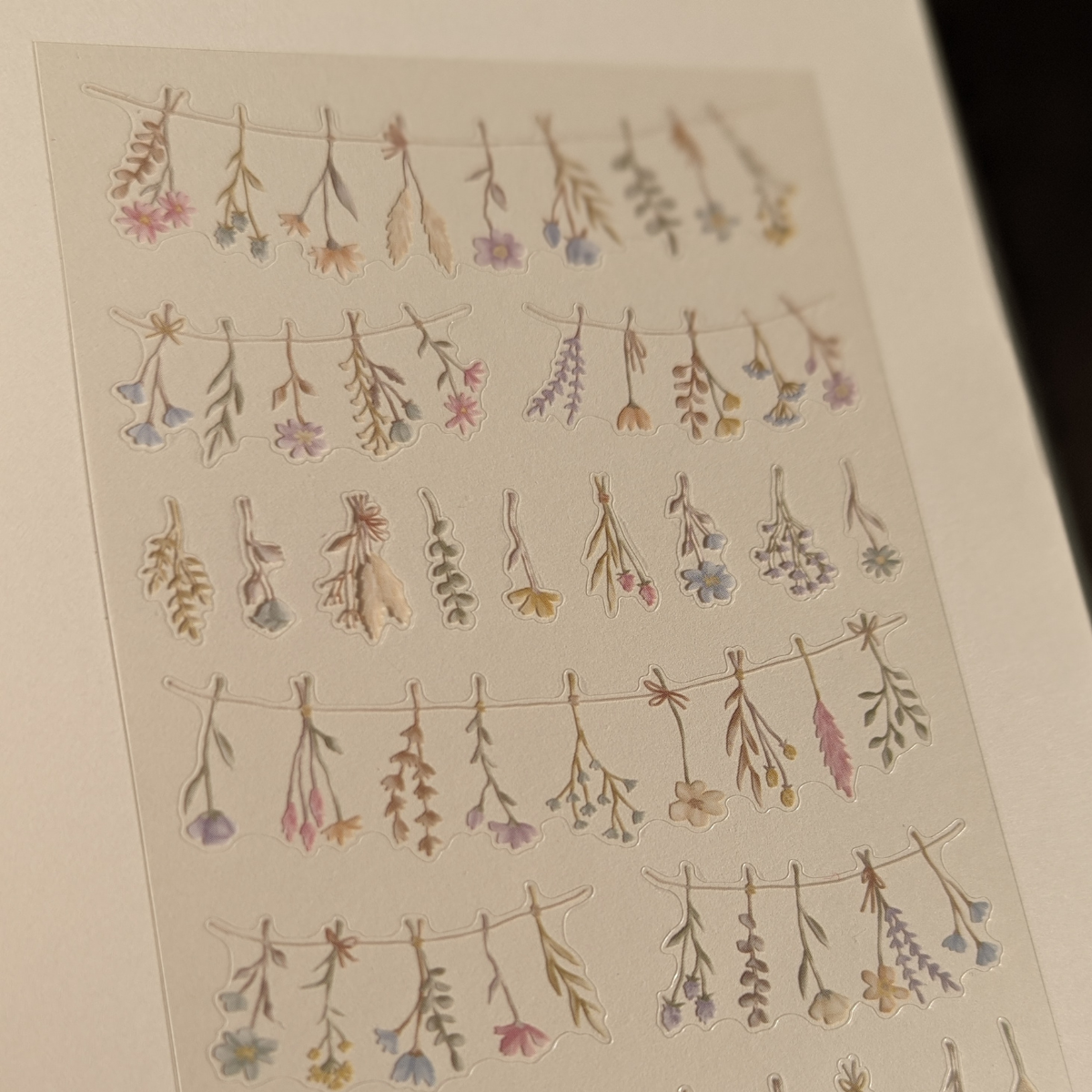 Stickers Mind Wave Bouquets de Fleurs Séchées