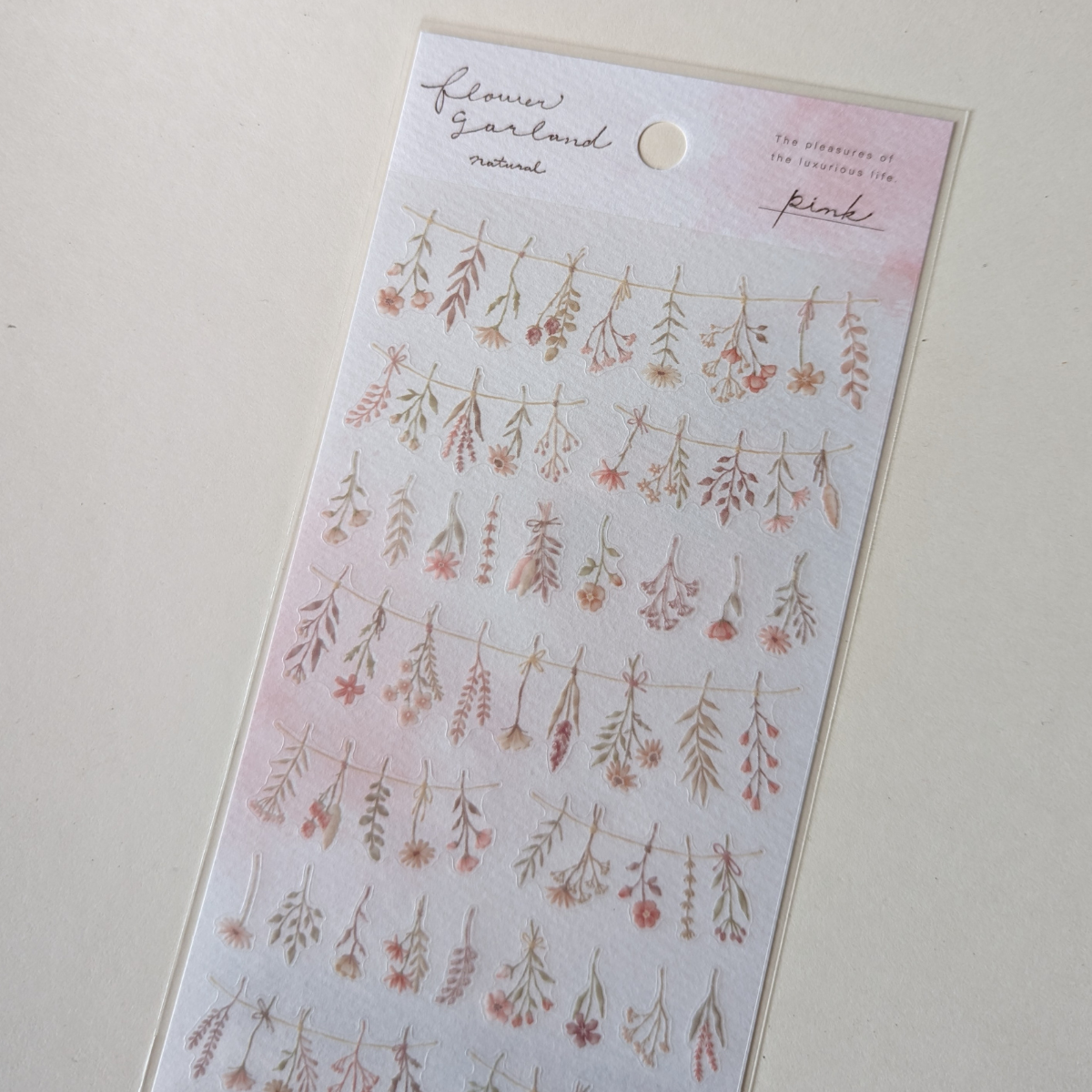 Stickers Mind Wave Bouquets de Fleurs Séchées Pink